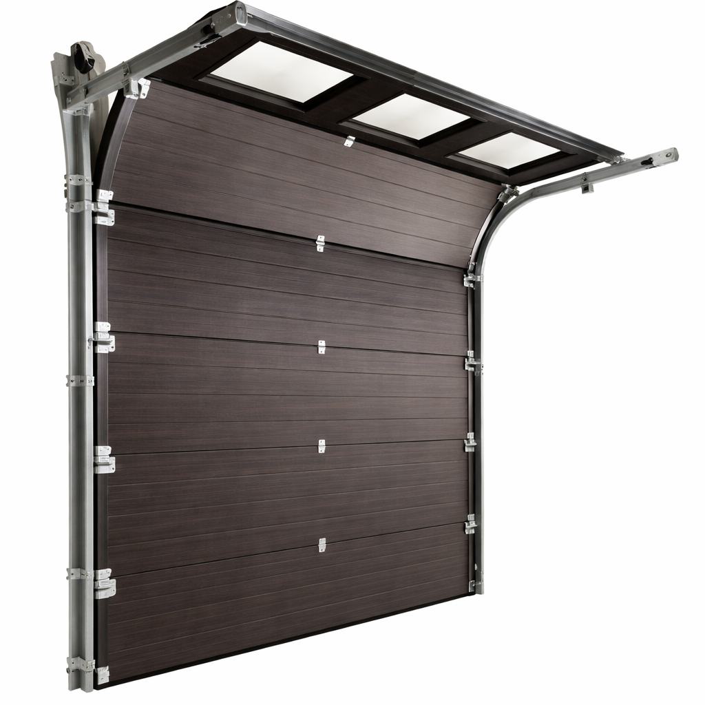 IronVault Modern Sectional Garage Door