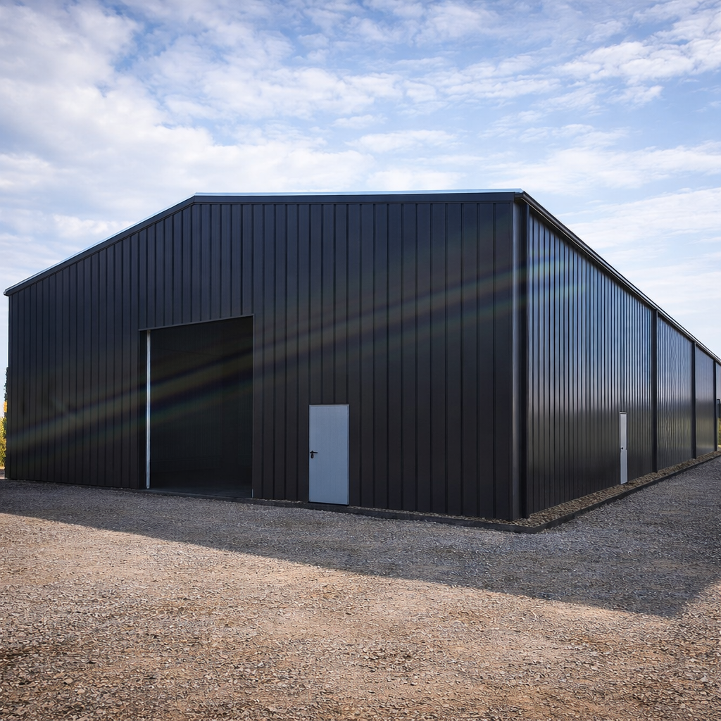 Arden Blackstone Elite ClearSpan Metal Barn