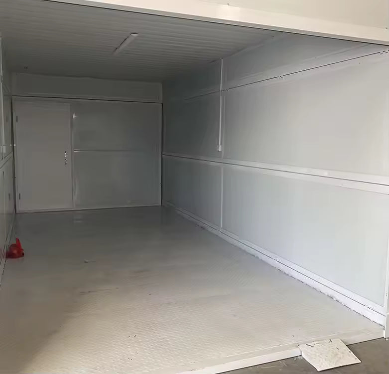 Folding Modular Garage – Heavy-Duty Galvanized Steel Structure